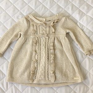 Janie and Jack Baby Girl 0-3 months sweater dress
